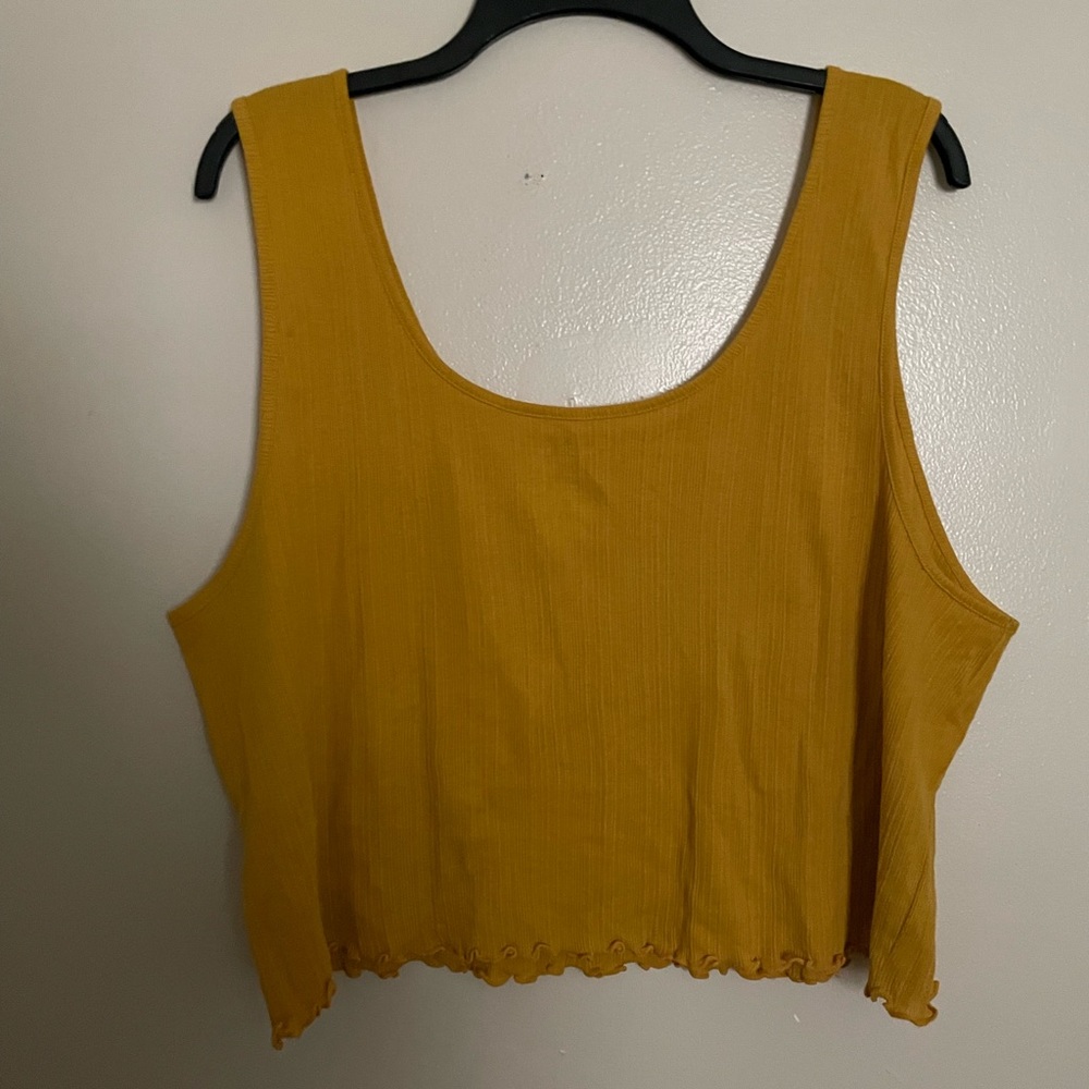 Dark Yellow Arizona Jean Co. Tank Top